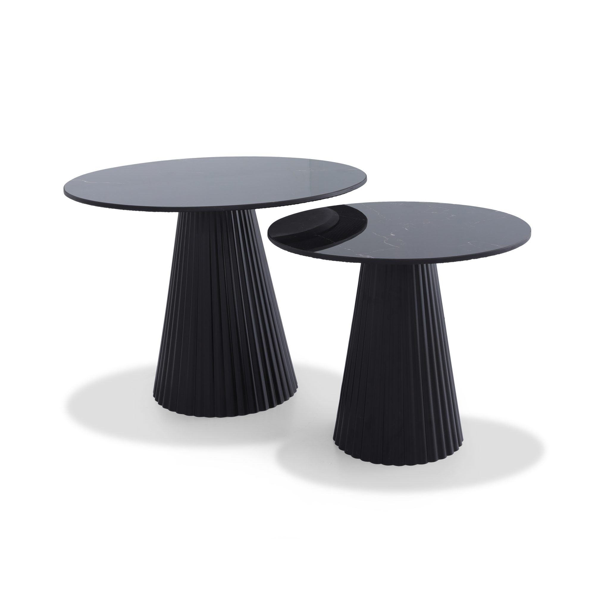 طاولات جانبية - طقم من 2