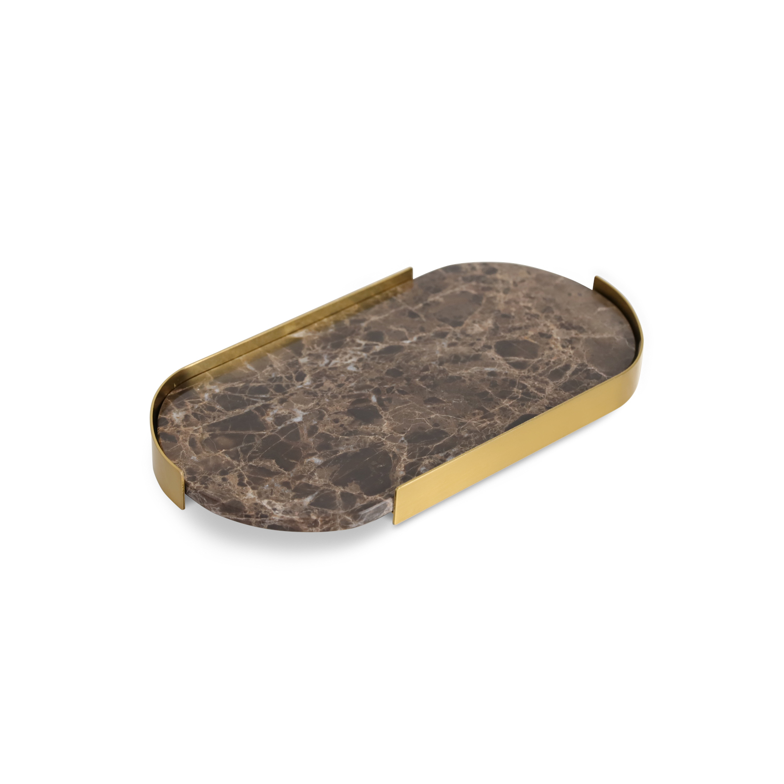 BROWN MARBLE TRAY
