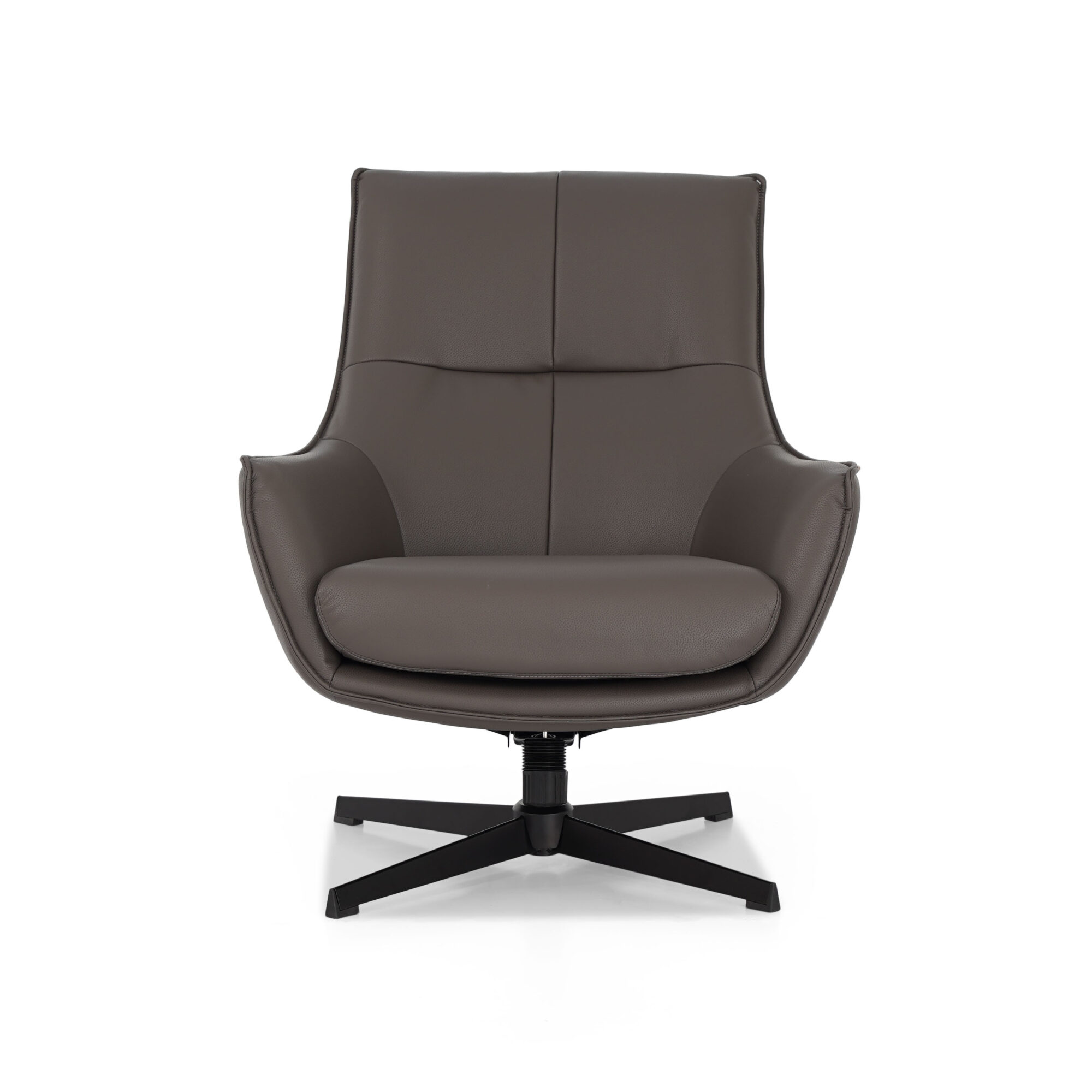 Siena Leather Swivel Chair