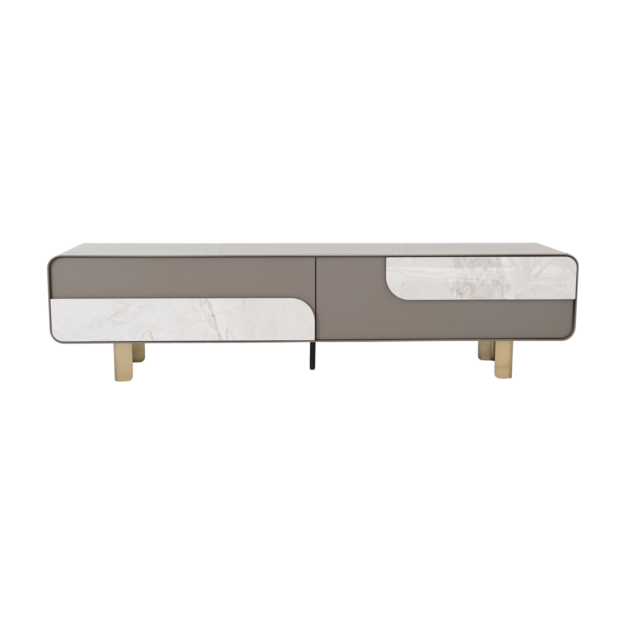 Biella wood TV Unit