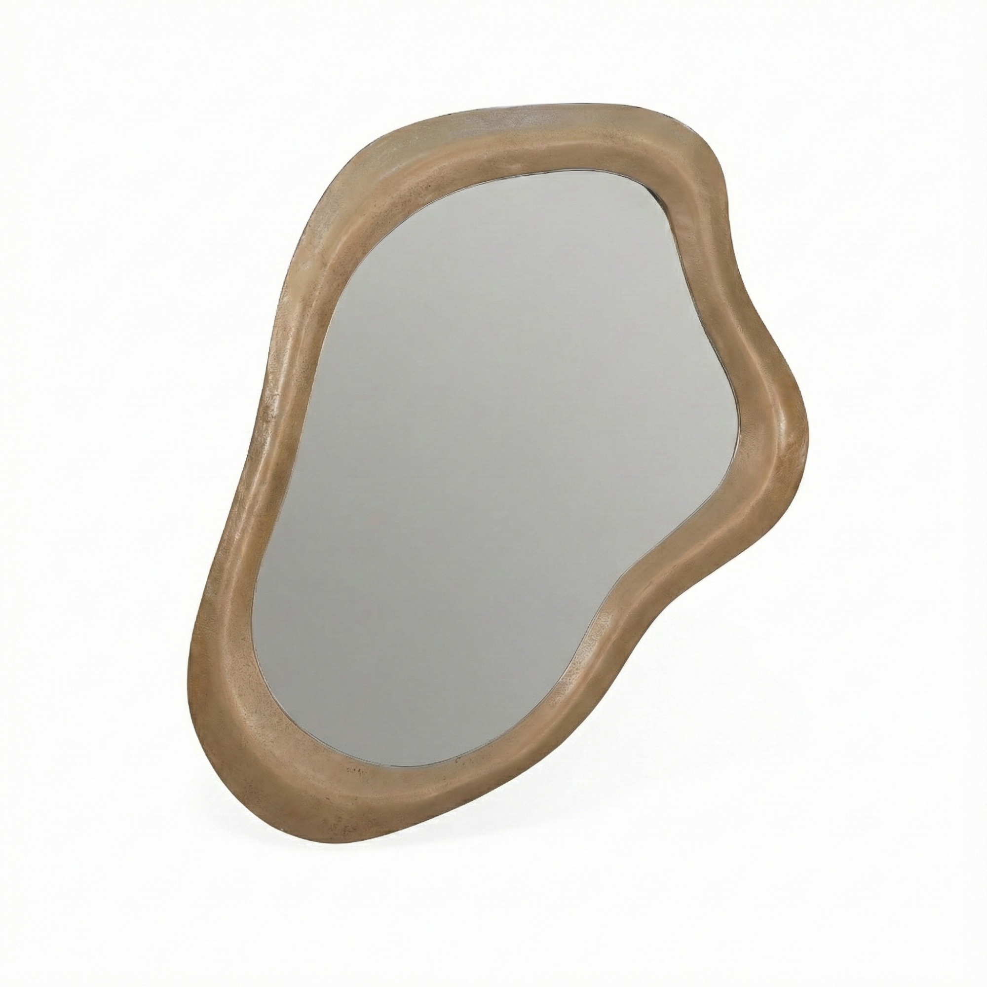 Antique Brass Mirror