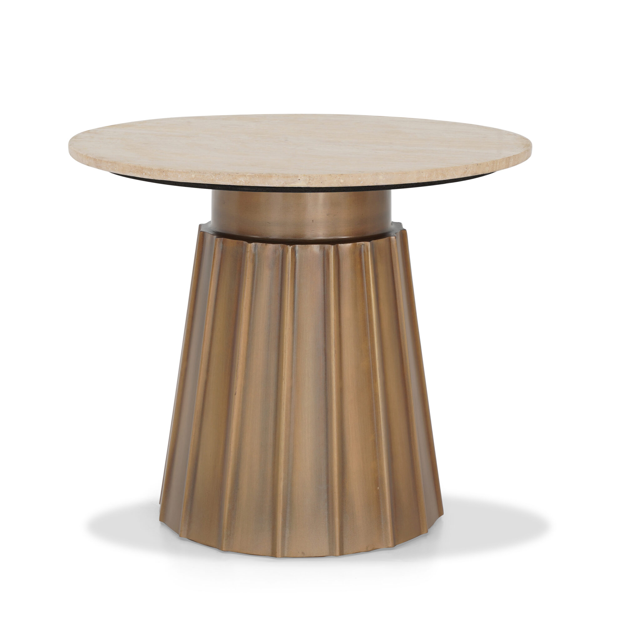 Orbit Travertine Coffe Table