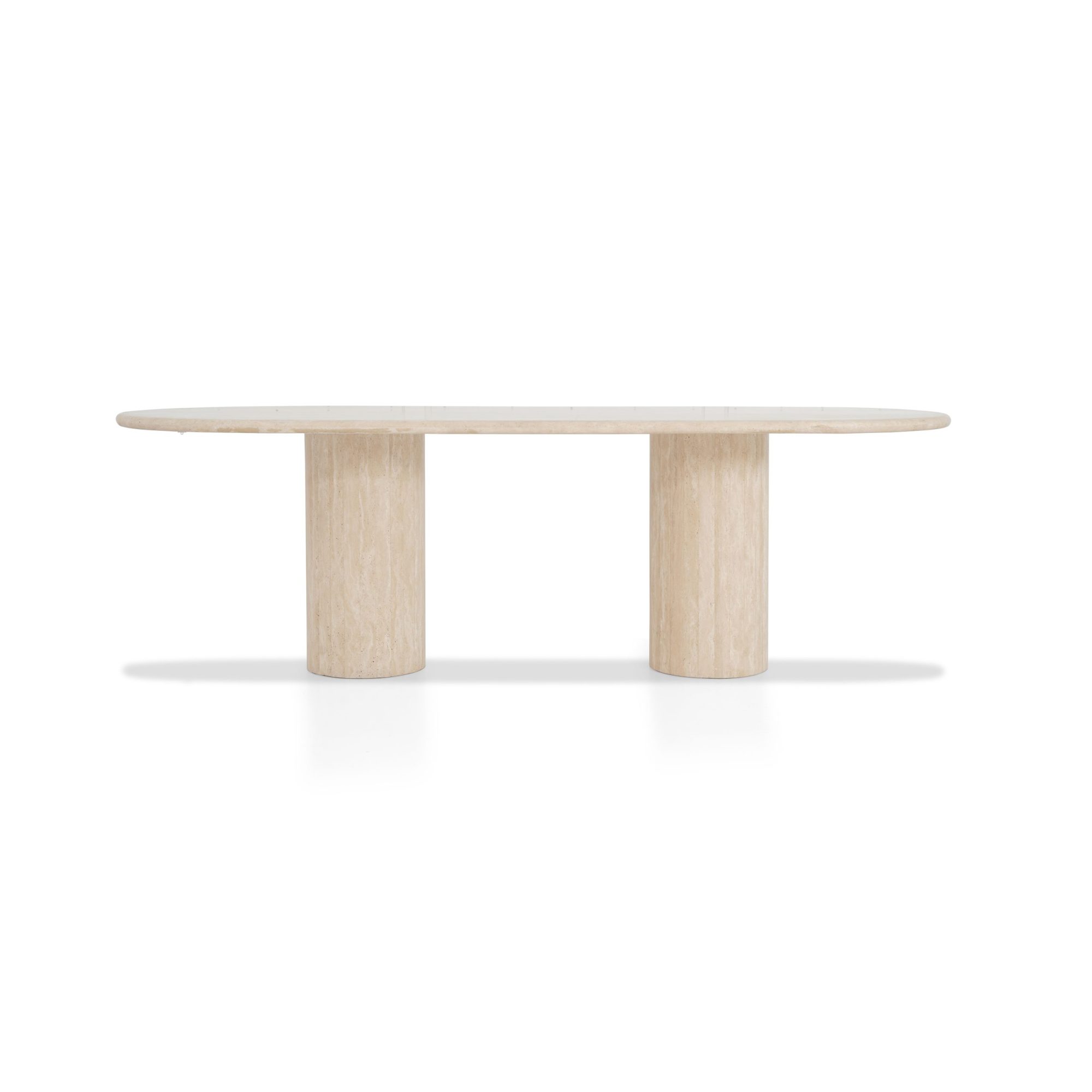 Manarola Travertine Dining Table