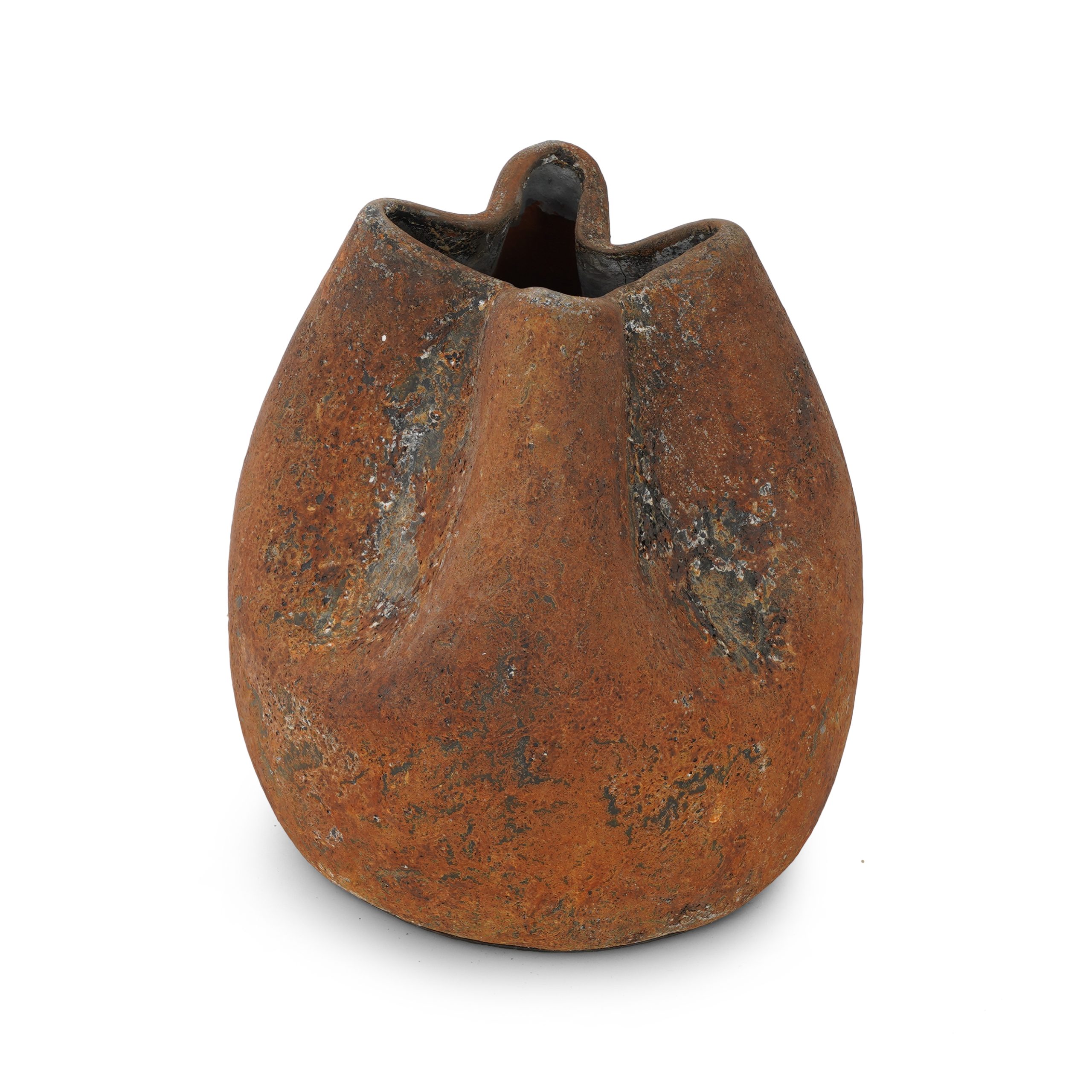 Terracotta vase